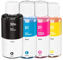 HP 32XL Set (HP 32XL/31) Set INK / INKJET Bottle